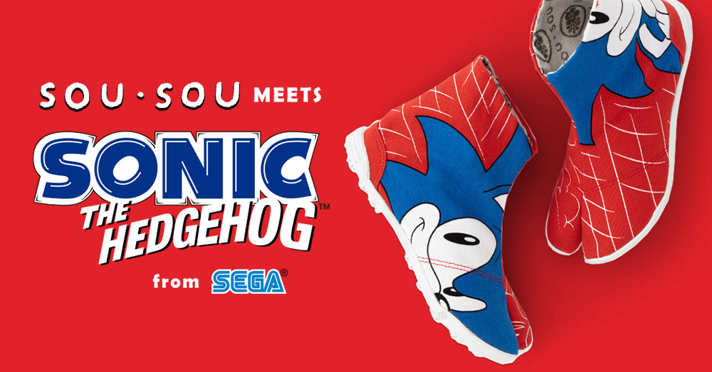 SOU・SOU meets SONIC THE HEDGEHOG from SEGA